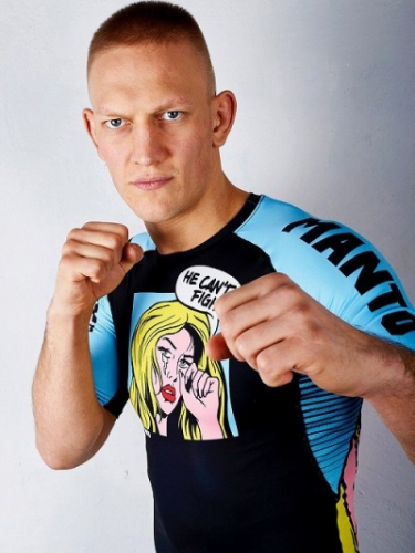 Рашгард MANTO Tears Rashguard Black фото