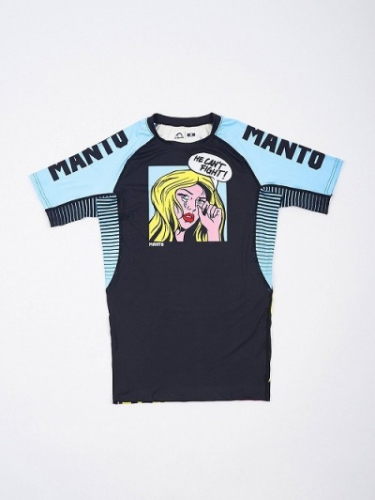 Рашгард MANTO Tears Rashguard Black ціна