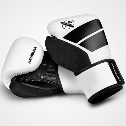 Boxing gloves for children Hayabusa S4 Youth Boxing Gloves White photo