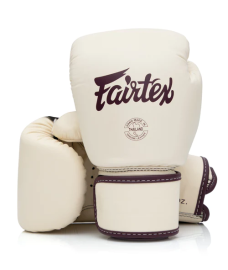 Боксерські рукавиці Fairtex BGV16 Leather Muay Thai Boxing Gloves Khaki