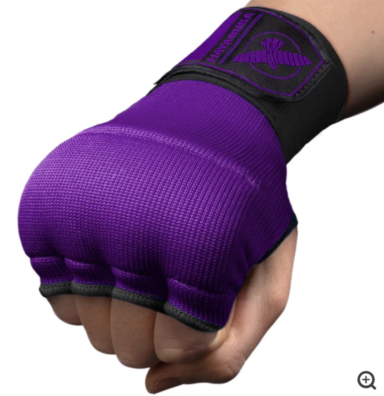 Гелевые бинты Hayabusa Quick Gel Handwraps Purple Black