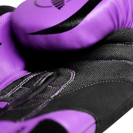 Боксерские перчатки Hayabusa H5 Boxing Gloves Purple Black, Фото № 4