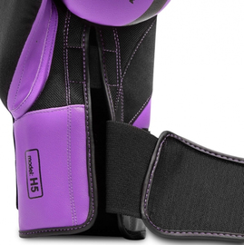 Боксерские перчатки Hayabusa H5 Boxing Gloves Purple Black, Фото № 3