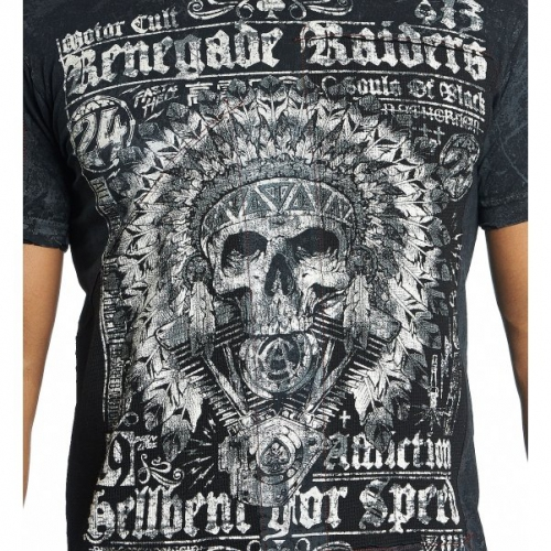 Футболка Affliction Renegade Raiders Tee цена