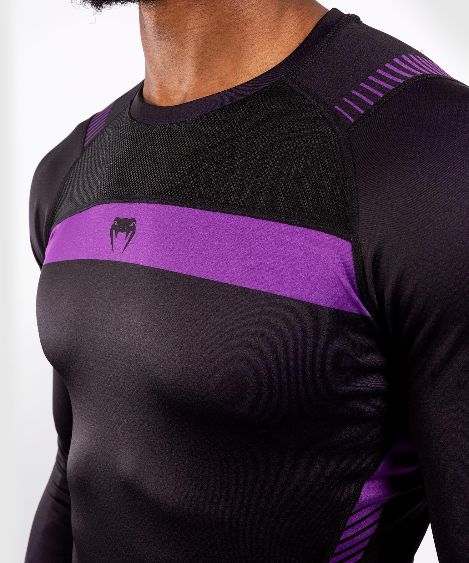 Venum Nogi 3.0 Long Sleeves Rashguard Black Purple price