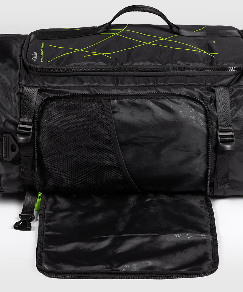 Сумка-рюкзак Venum Training Camp 4.0 Sports Bags Black Neon Green где купить