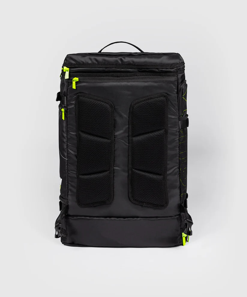 Сумка-рюкзак Venum Training Camp 4.0 Sports Bags Black Neon Green оригинал