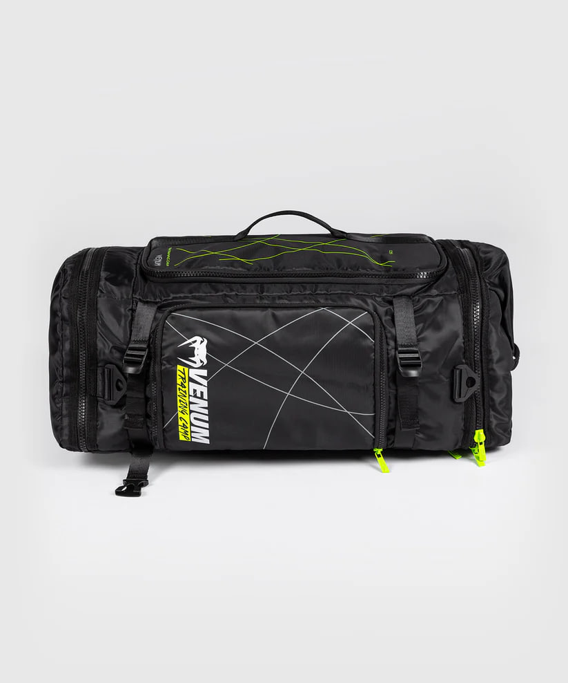 Сумка-рюкзак Venum Training Camp 4.0 Sports Bags Black Neon Green