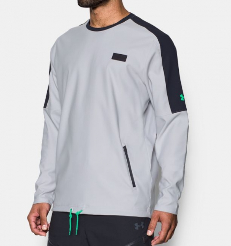 Реглан-ветровка Under Armour Pursuit Wind Shirt Gray цена