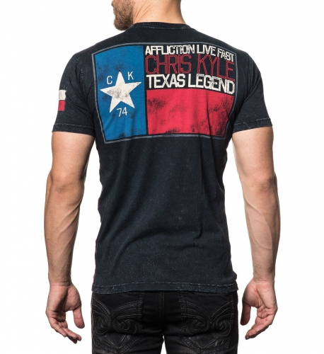 Футболка Affliction CK Long Range T-Shirt купити