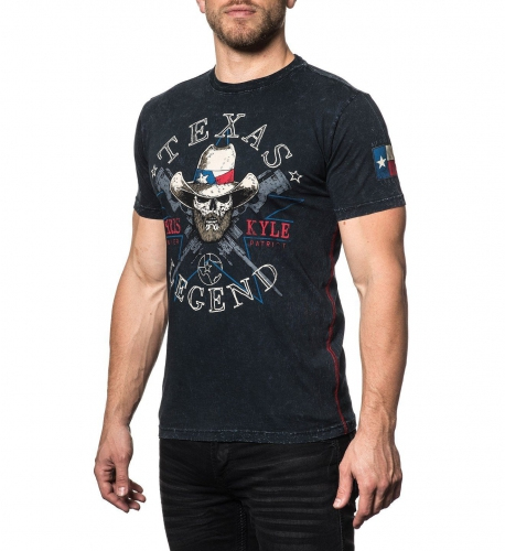 Футболка Affliction CK Long Range T-Shirt фото