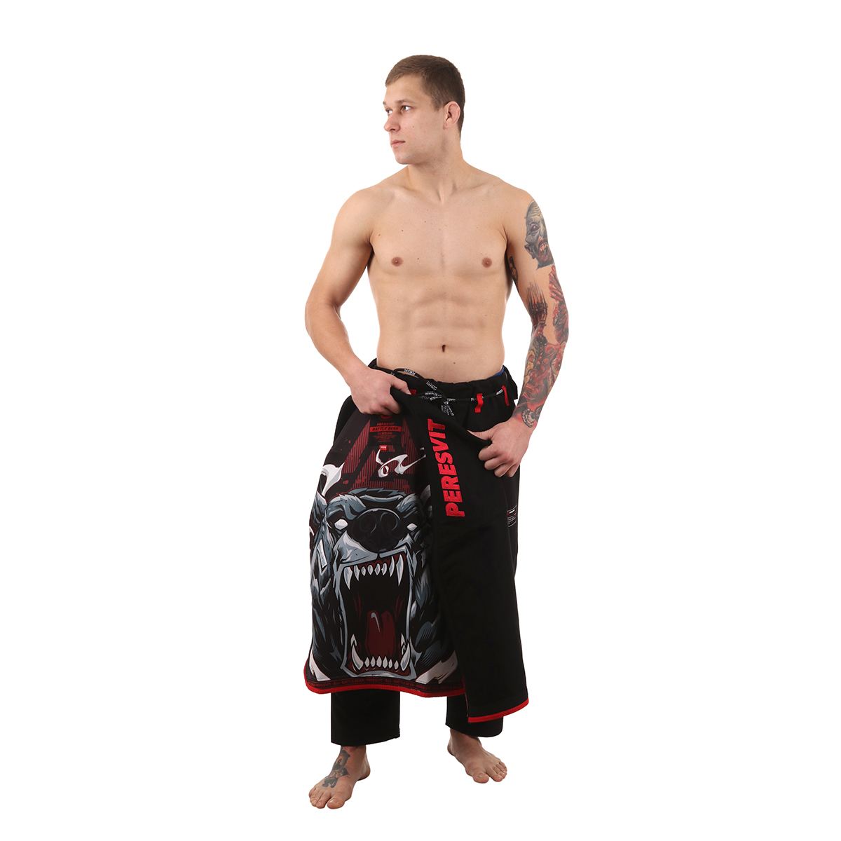 Кімоно Peresvit Battle Bear BJJ GI Black в Україні