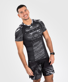 Venum Gorilla Jungle Rashguard Short Sleeves Black White price