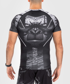 Venum Gorilla Jungle Rashguard Short Sleeves Black White buy