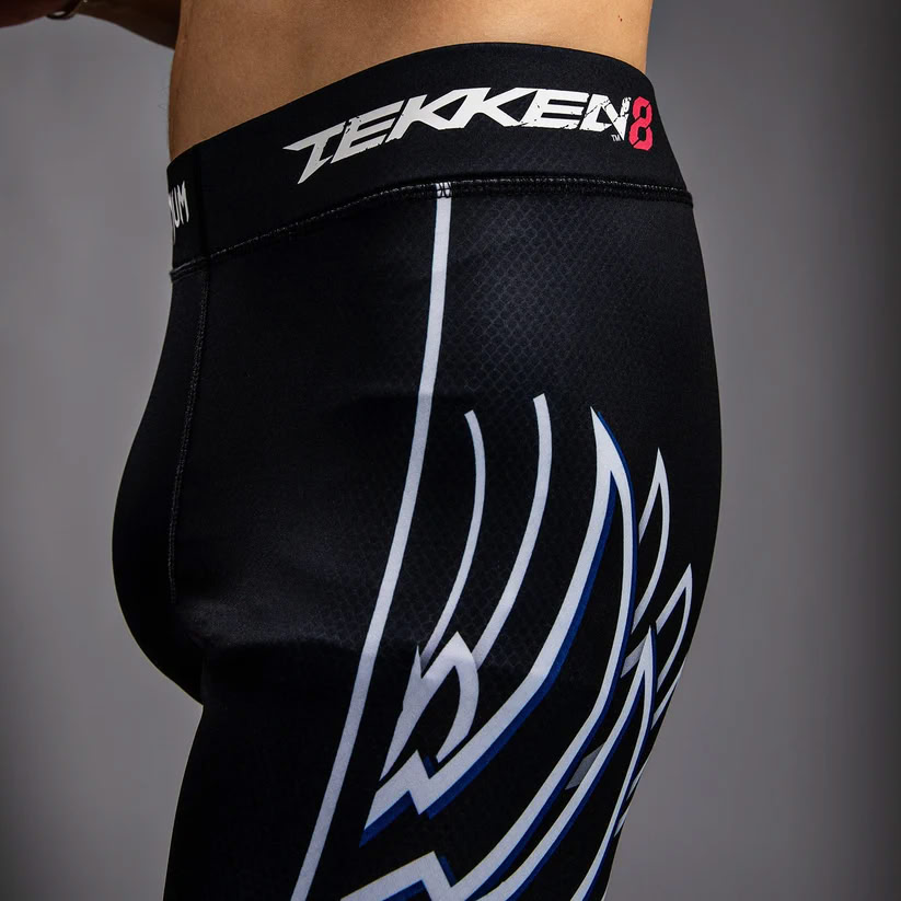 Venum x TEKKEN 8 Jin Kazama Spats Blue Black White size