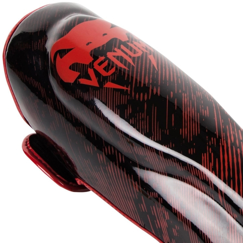 Захист гомілкостопу Venum Fusion Shinguards Red Black купити