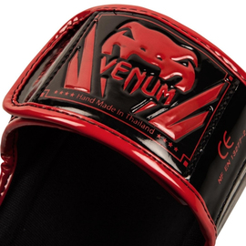 Захист гомілкостопу Venum Fusion Shinguards Red Black, Фото № 3