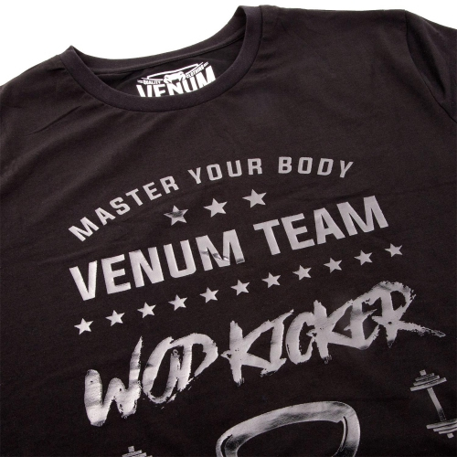 Venum Wod Kicker T-shirt Matte Black photo