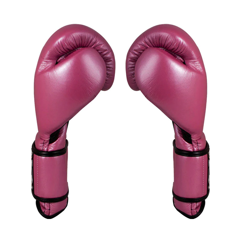 Боксерские перчатки Cleto Reyes Leather Contact Closure Gloves Pink купить