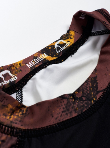 Рашгард MANTO Matlife Rashguard Short Sleeve Black размер
