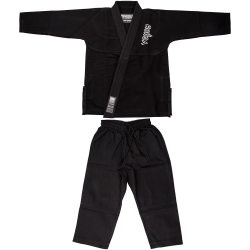 Детское кимоно Venum Contender Kids BJJ Gi Black Киев