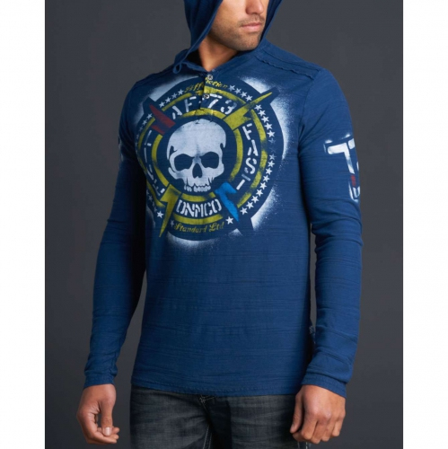 Affliction Tough World Button Pullover Sweatshirt buy