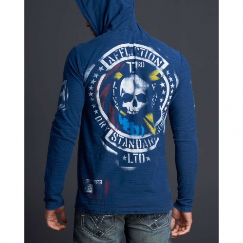 Affliction Tough World Button Pullover Sweatshirt price