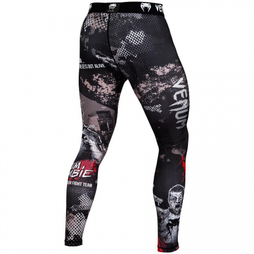 Compression pants Venum Zombie Return Spats Black photo