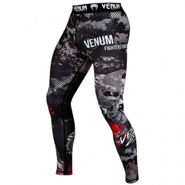 Компрессионные штаны Venum Zombie Return Spats Black, Фото № 3