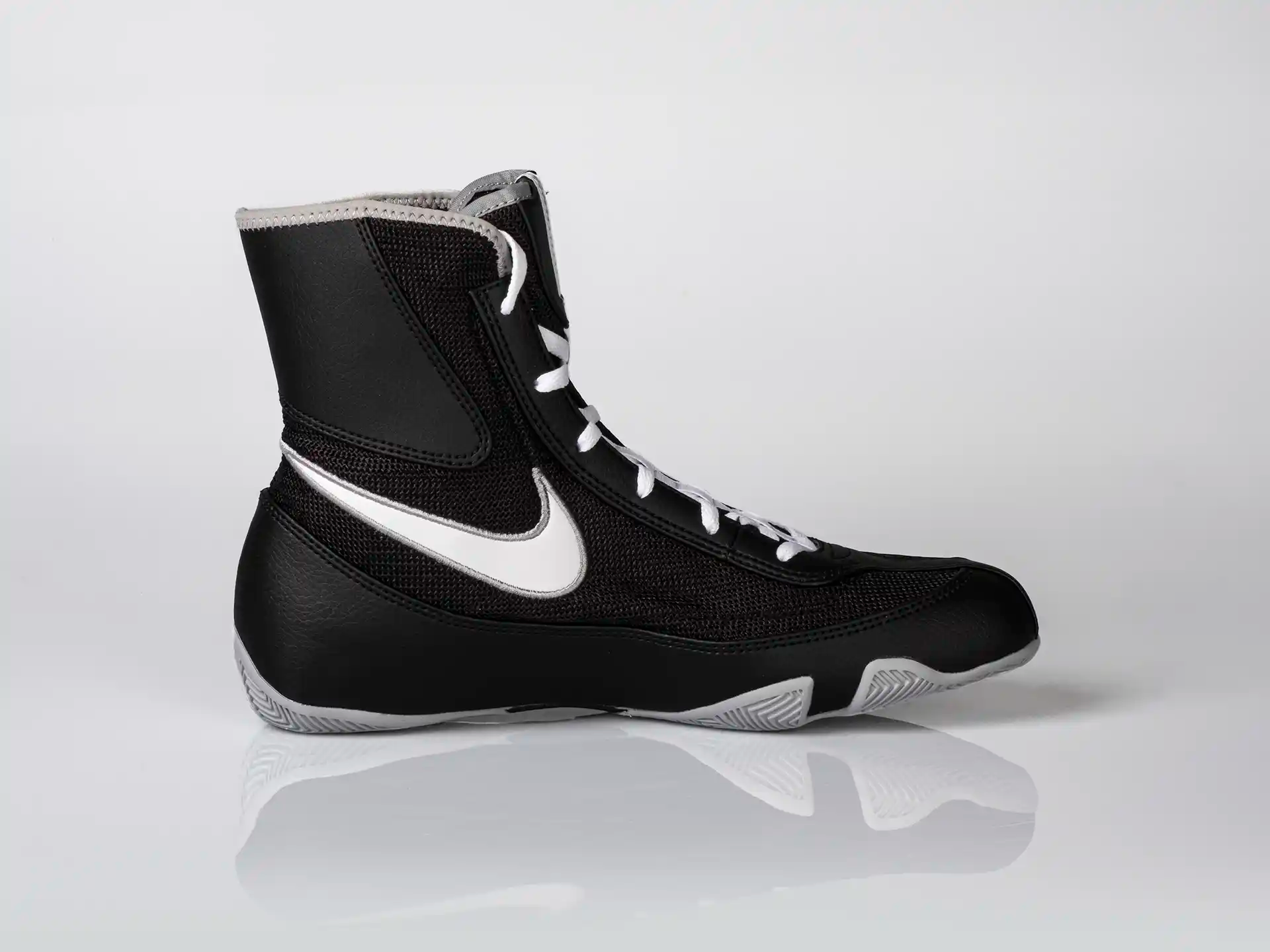 Nike Machomai 2.0 Boxing Boots Black White-Wolf Grey buy