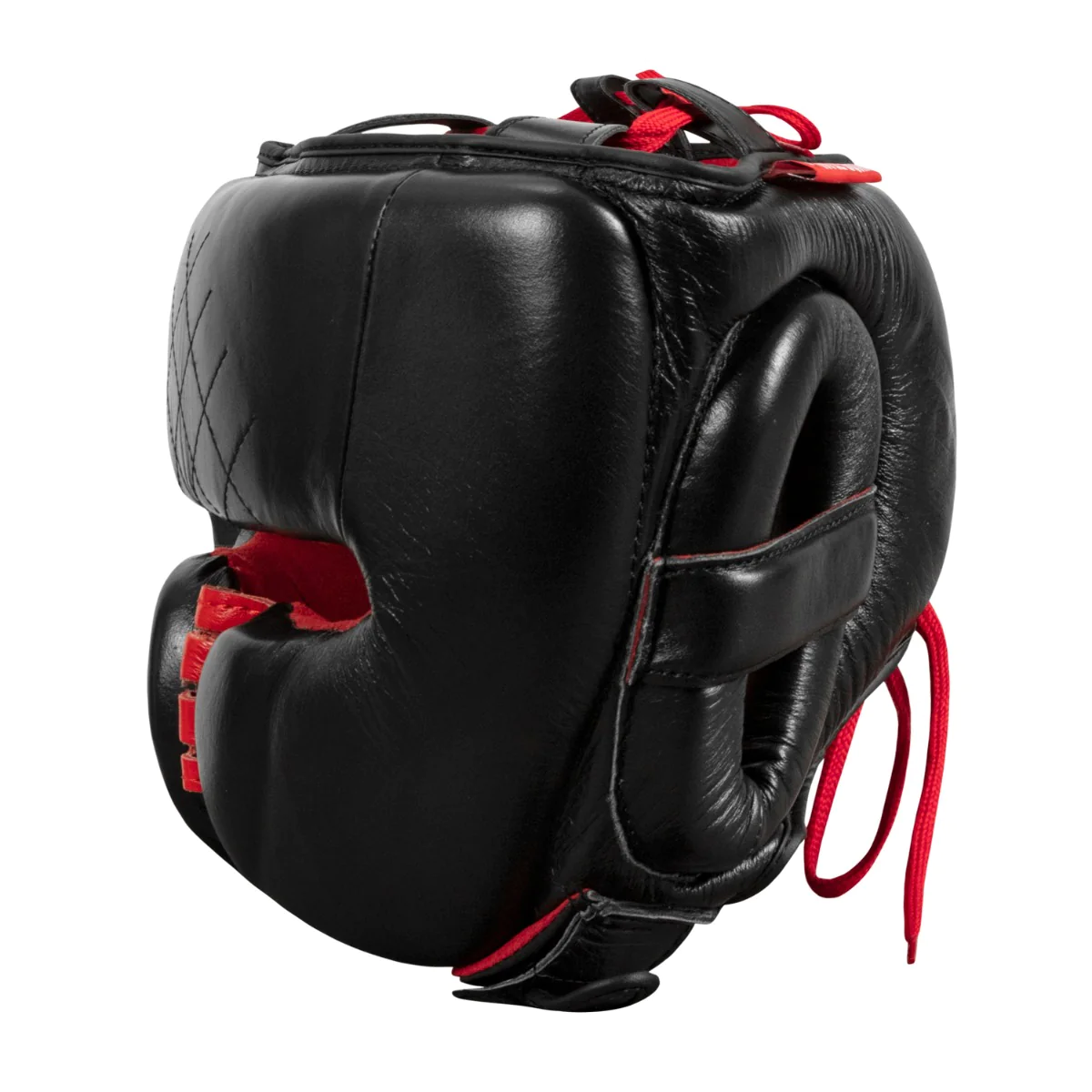 Боксерский шлем TITLE Boxing Ko-Vert Headgear Black цена