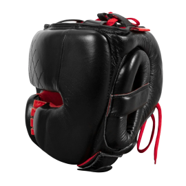 Боксерский шлем TITLE Boxing Ko-Vert Headgear Black, Фото № 3