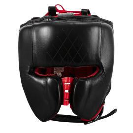 Боксерский шлем TITLE Boxing Ko-Vert Headgear Black, Фото № 5