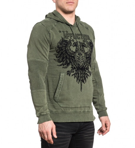 Affliction Value Chalkboard Pullover Hoodie photo