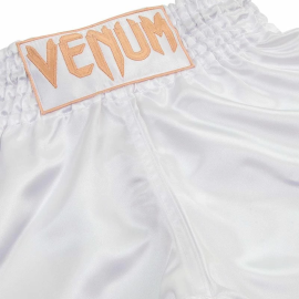 Venum Muay Thai Shorts Classic White Gold, Photo No. 3