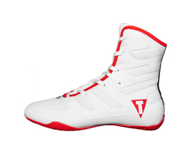 Боксерки TITLE Boxing Total Balance Boxing Shoes White Red