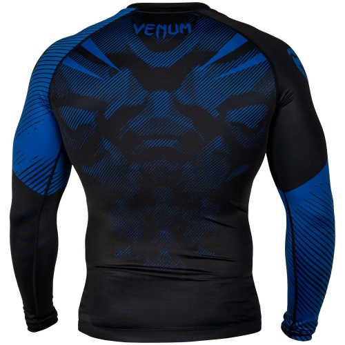 Рашгард Venum NoGi 2.0 Rashguard Long Sleeves Black Blue купить