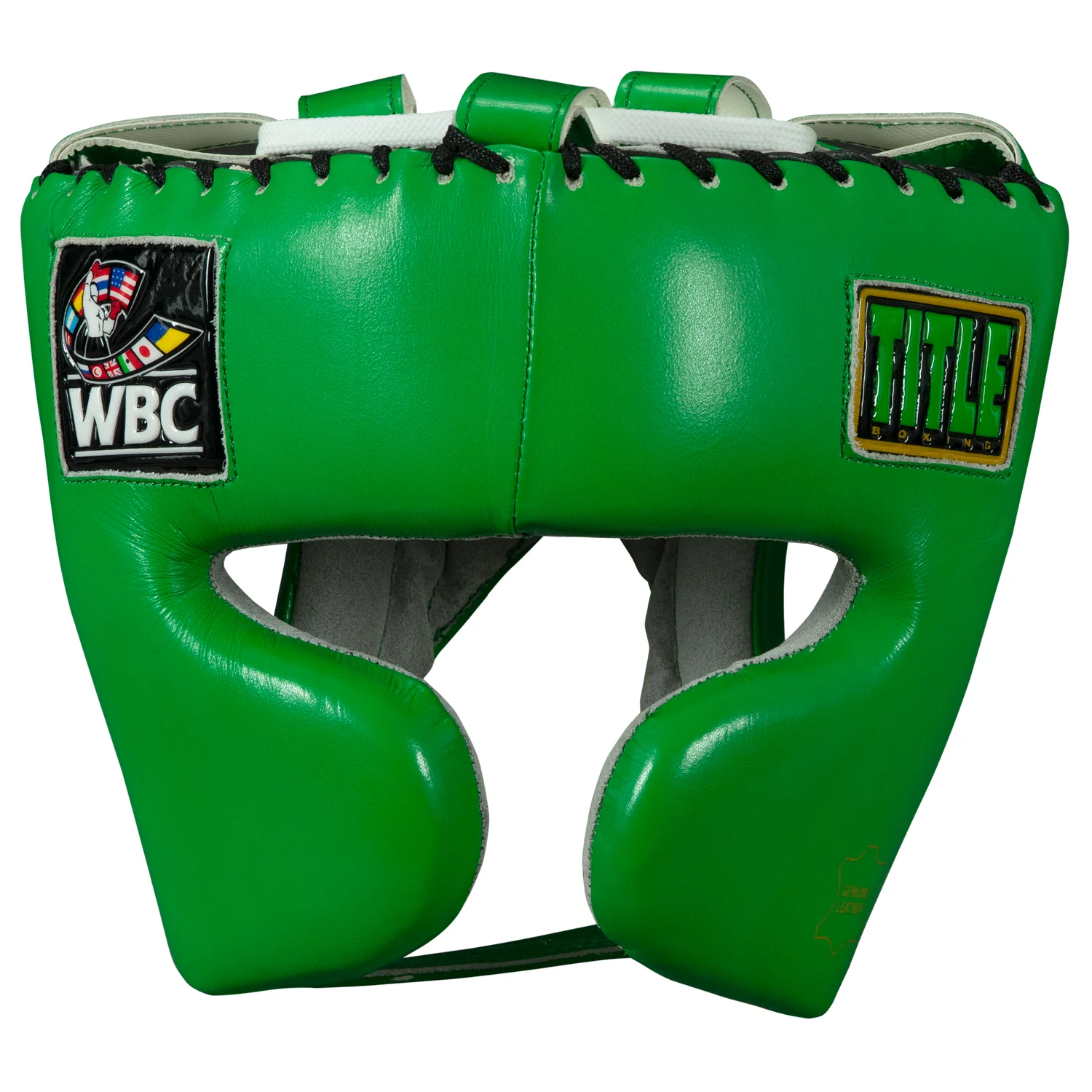 Боксерский шлем Title WBC Sparring Headgear Green цена
