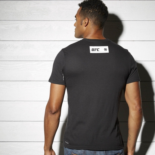 Футболка Reebok UFC Fan Triblend Tee Black купити