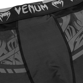 Компрессионные штаны Venum Devil Spats Black Black, Фото № 5