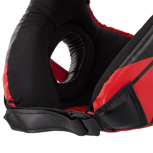 Шлем Venum Challenger Open Face Headgear Black/Red цена