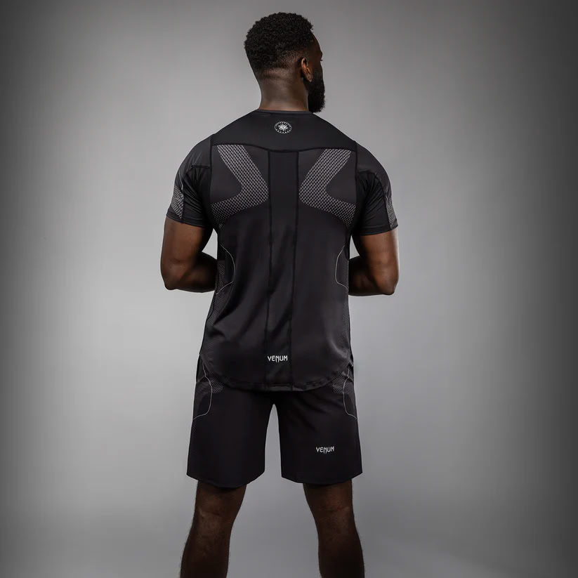 Футболка Venum Nexus Dry-Tech T-Shirt Black Silver фото