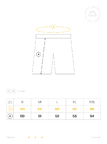 Шорты для MMA MANTO Fight Shorts Future Yellow фото