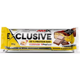 Батончик Amix Exclusive Protein Bar 85g Банан-Шоколад