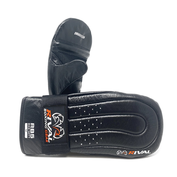 Rival RB5 Bag Mitts Black projectile mitts