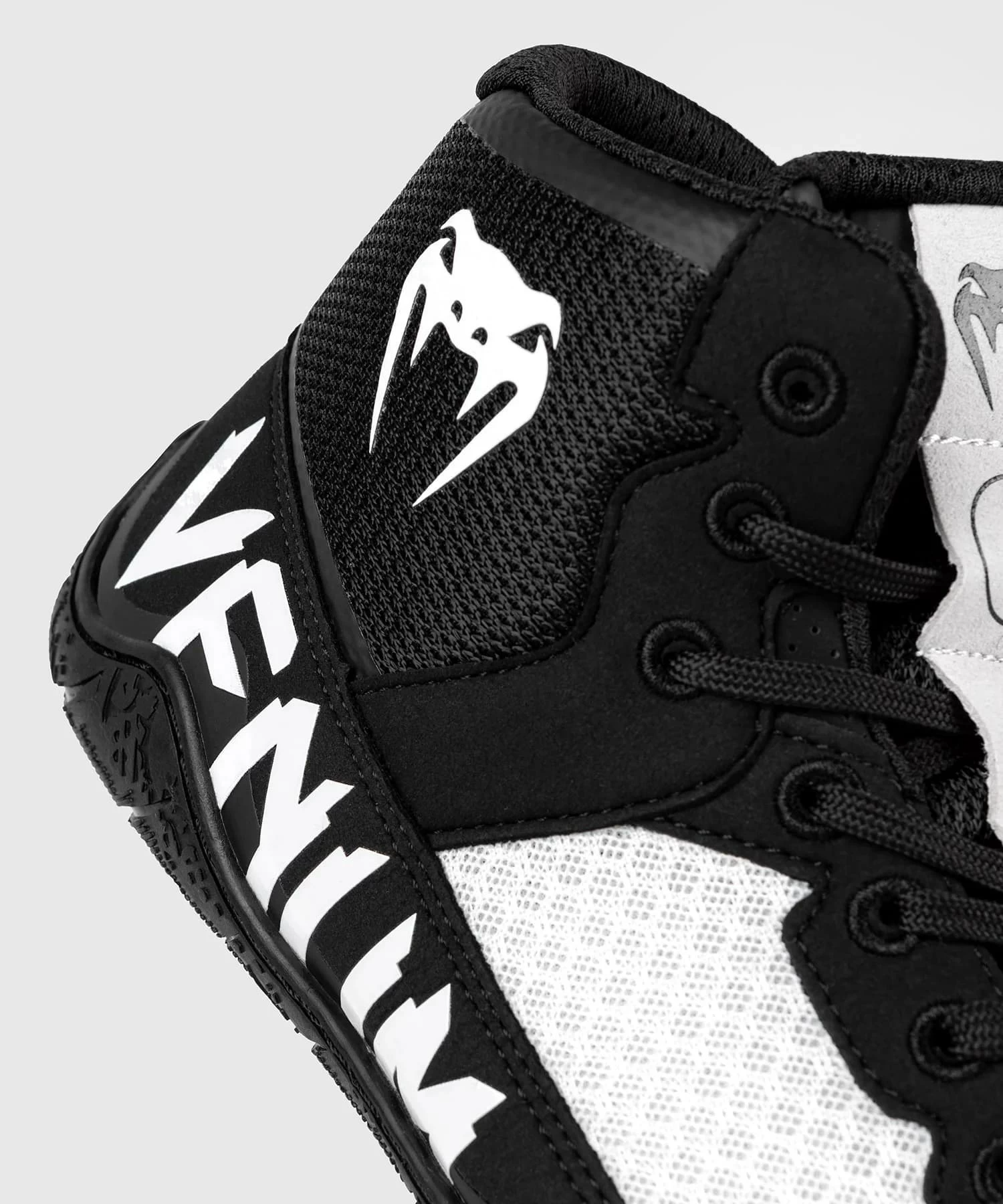 Борцівки Venum Elite Wrestling Shoes Black White розмір