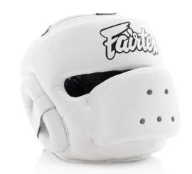 Шлем Fairtex HG14 Full Face Protector Headguard White