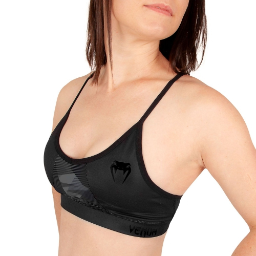Спортивный топ Venum Dune 2.0 Sport Bra Black Black цена