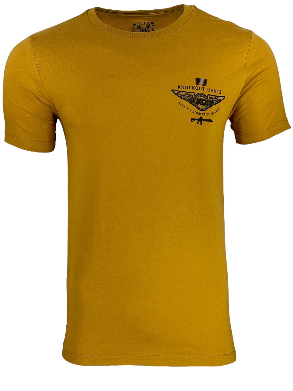 Howitzer Knockout Lights Mustard T-shirt buy