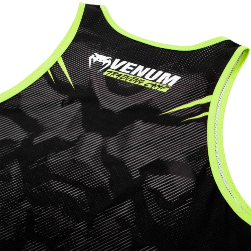Майка Venum Training Camp 2.0 Tank Top Black Neo Yellow оригинал